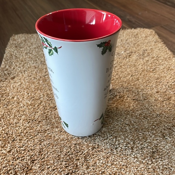 Global Design Mug Love Never Fails Religious Corinthians 10oz - Picture 2 of 5